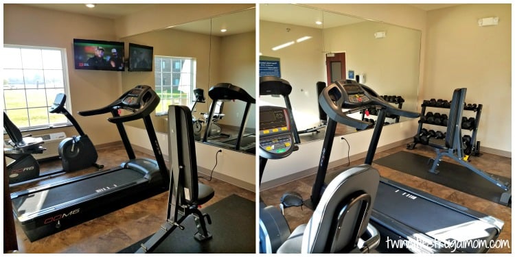 Cobblestone Suites fitness room
