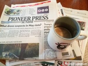 Pioneer Press coffee