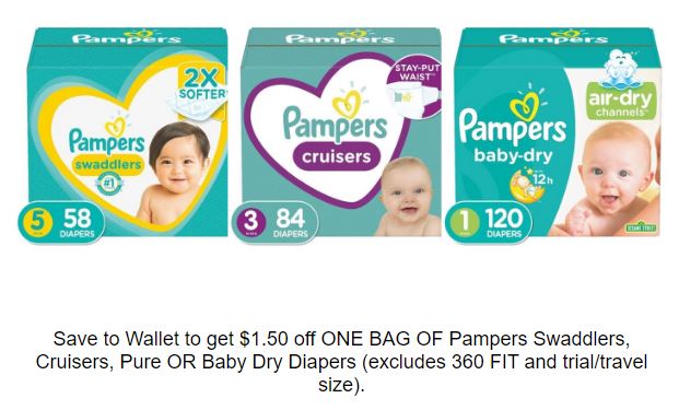 Digital Pampers coupon