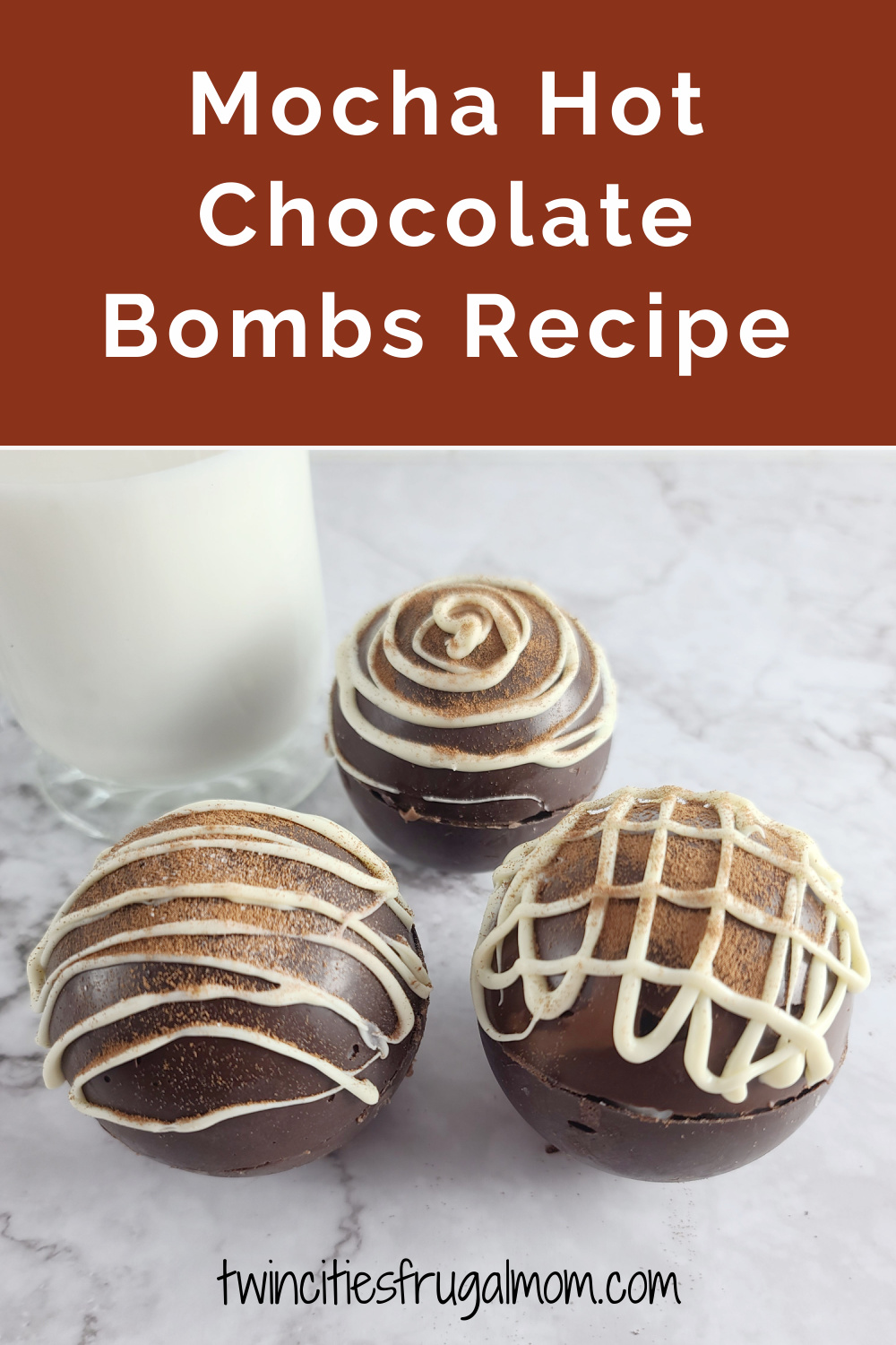 Easy White Chocolate Hot Cocoa Bombs Recipe - Twin Cities Frugal Mom