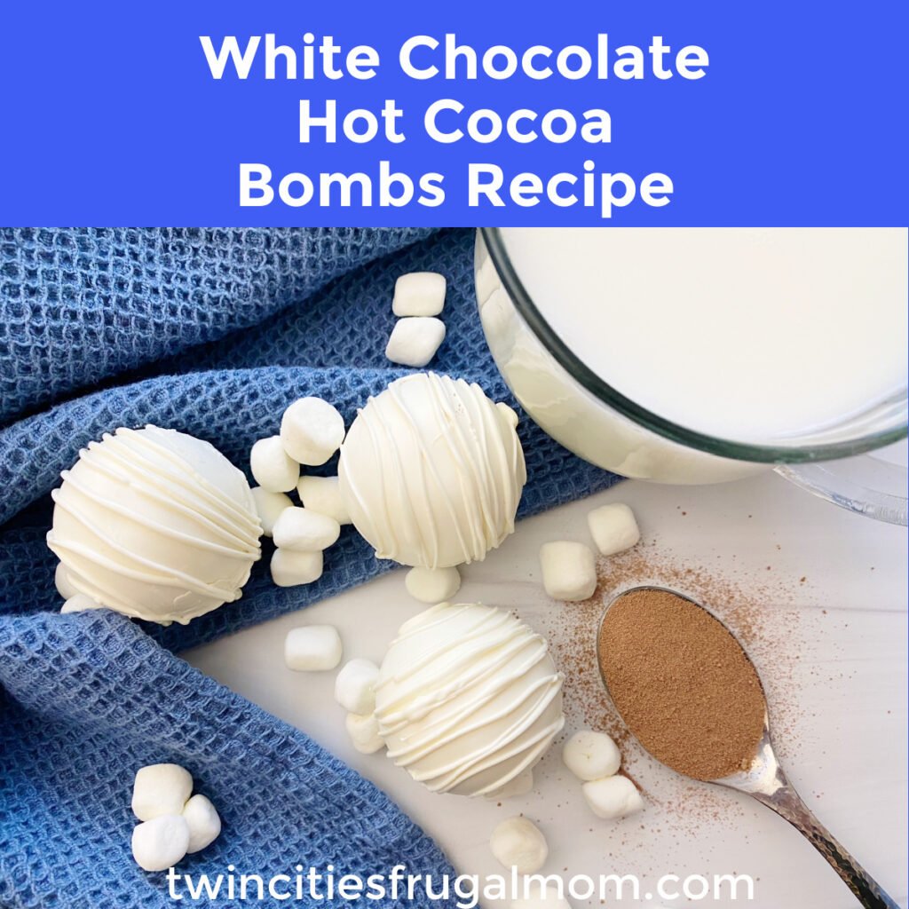 White Chocolate Hot Cocoa Bombs Recipe