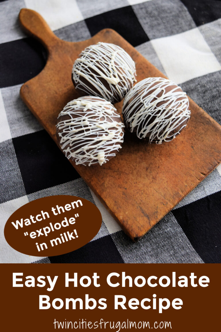 How to Make Homemade Hot Chocolate Bombs - Twin Cities Frugal Mom