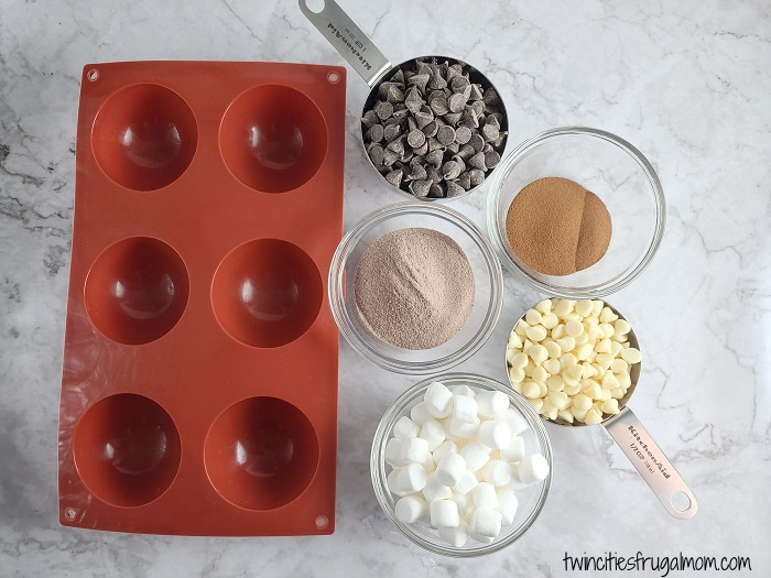 Mocha Hot Chocolate Bombs Ingredients