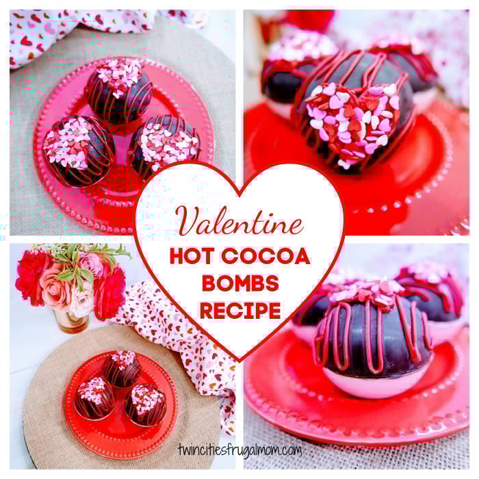 Valentine Hot Cocoa Bombs Recipe