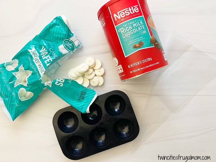 White Chocolate Hot Cocoa Bombs Ingredients