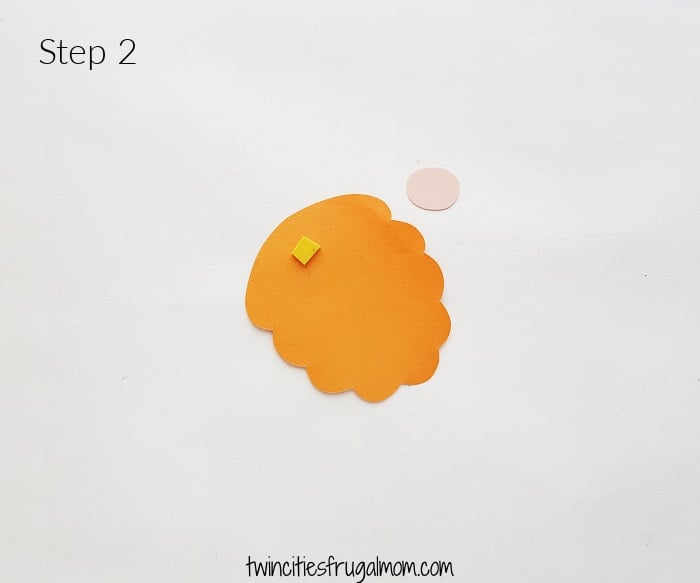Leprechaun Gnome Paper Craft Step 2