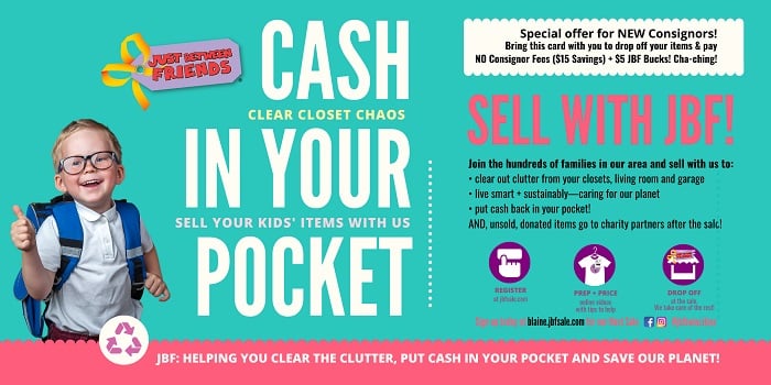 JBF Andover Consignor Coupon