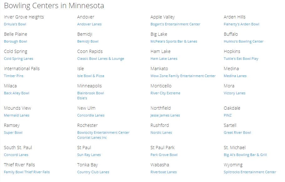 Kids Bowl Free Minnesota