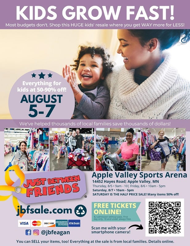 JBF Eagan August 2021 Flyer