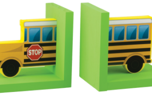 home depot school bus bookends