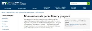 Minnesota State Parks Library Program