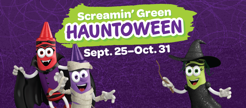 Screamin' Green Hauntoween