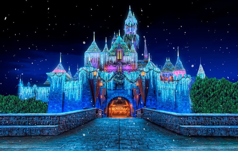 Disneyland Castle Lights