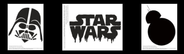 LEGO Star Wars Pumpkin Stencils