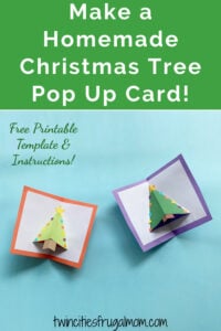 Christmas Tree Pop Up Card