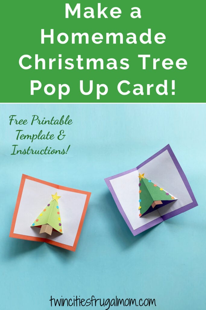 Christmas Tree Pop Up Card