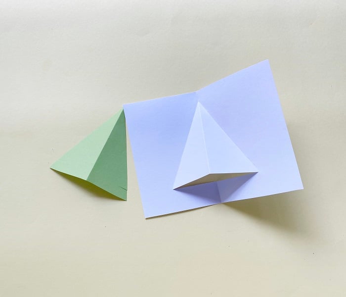 Christmas Tree Pop Up Card Craft 5