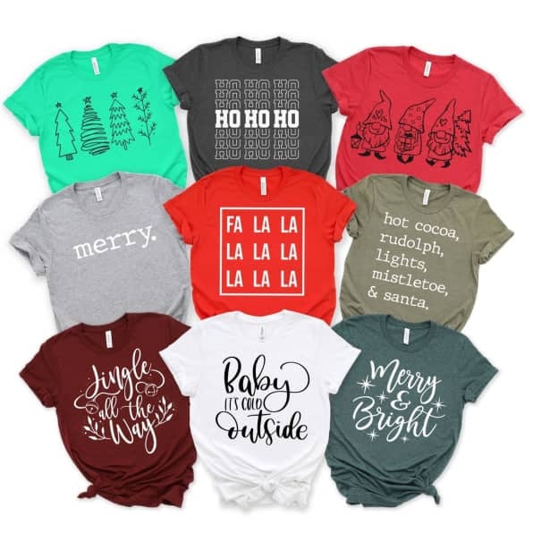 Adorable Christmas T-Shirts