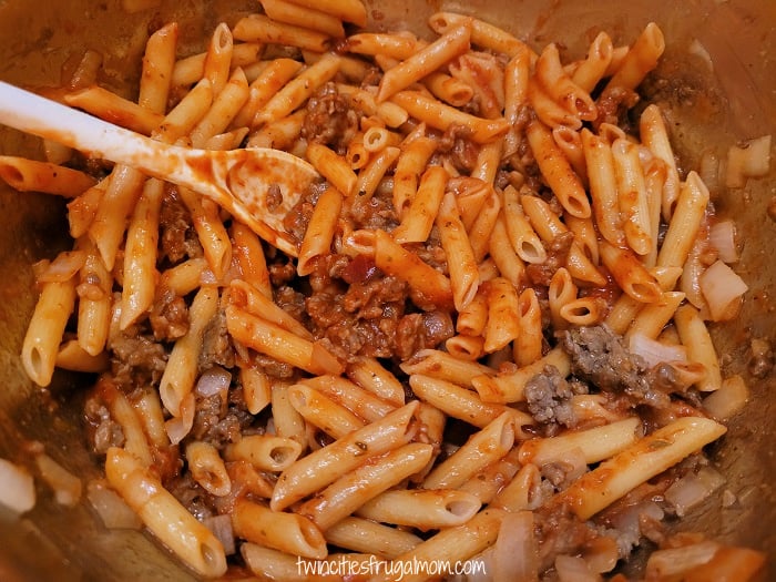 cheesy pasta mix