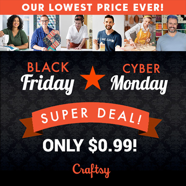 craftsy black friday