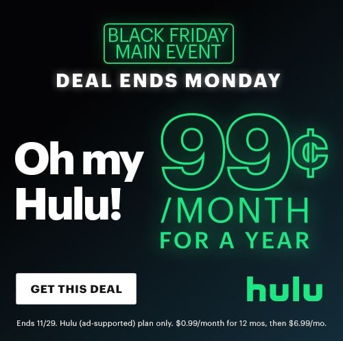 hulu black friday 2021