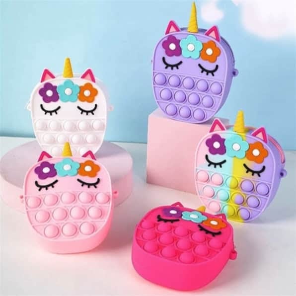 unicorn fidget bag