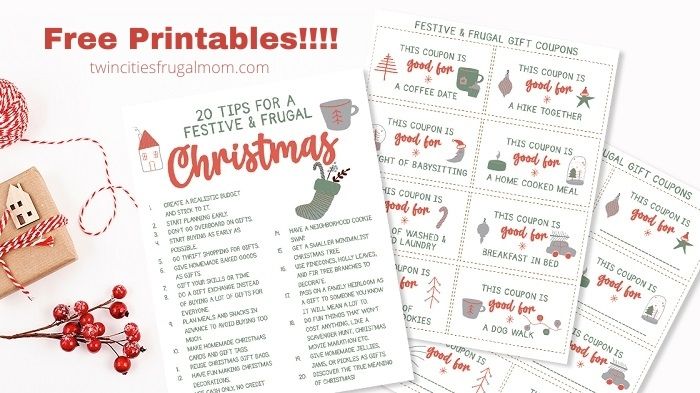 20 Tips for a Festive & Frugal Christmas (and Free Printable Gift ...