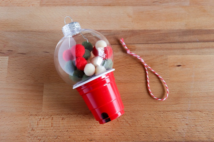 DIY Gumball Machine Ornament Step 4