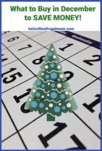 What to buy in December to save money