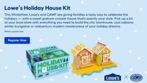 lowe's holiday house
