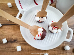 peppermint marshmallow cocoa spoons recipe