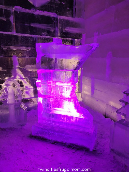 ice maze minnesota sculpture 2022