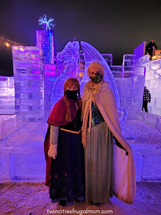 ice maze princesses 2022
