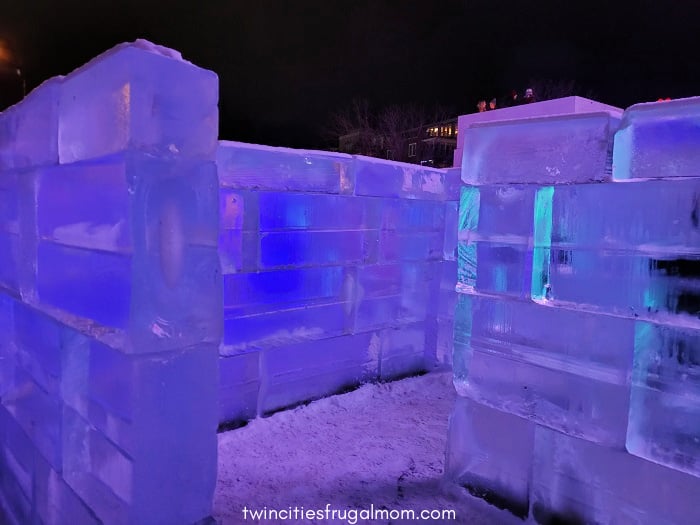 ice palace maze walls 2022
