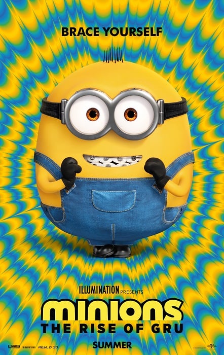 Minions Rise of Gru poster