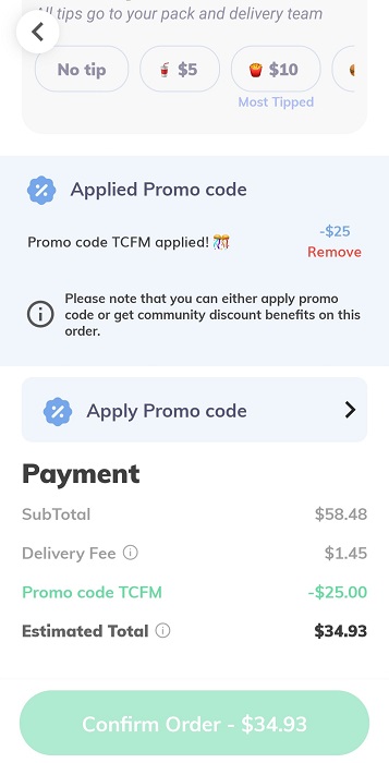 buncha tcfm discount