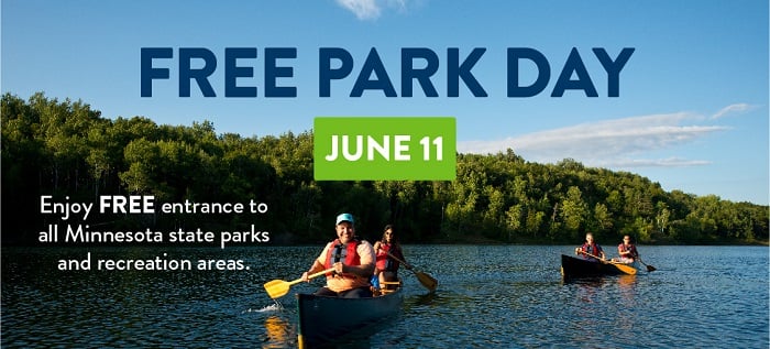 free minnesota state park day june