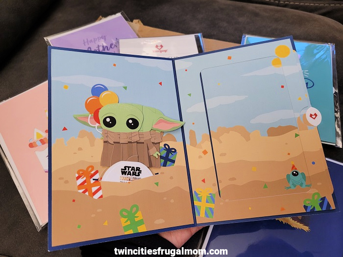 lovepop mandelorian card
