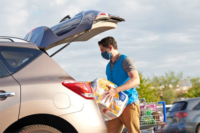 sams club cart trunk