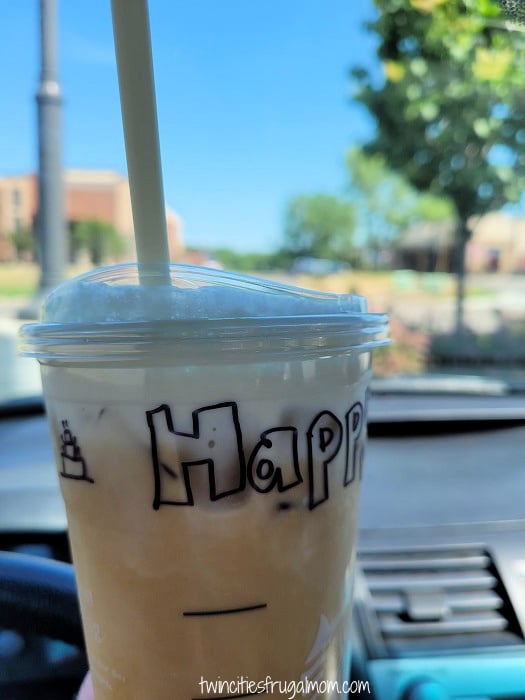 starbucks happy birthday drink