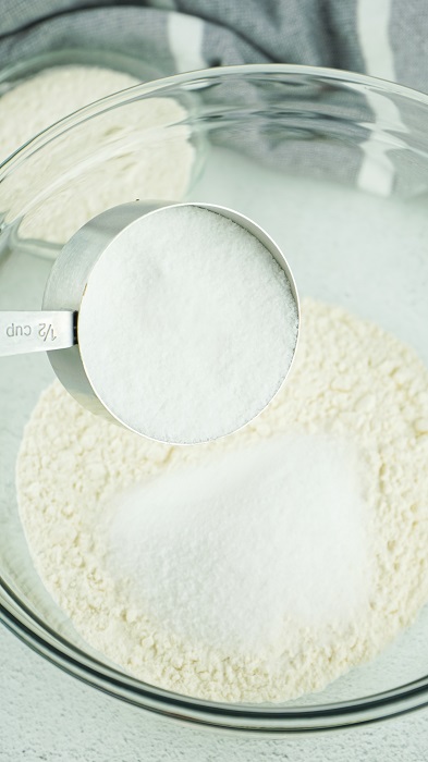 homemade playdough step 1