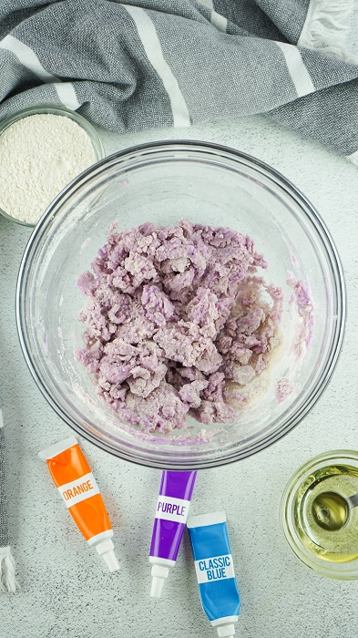 homemade playdough step 3