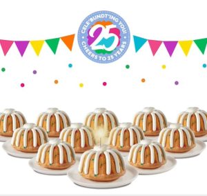nothing bundt cakes free bundlet 25 years
