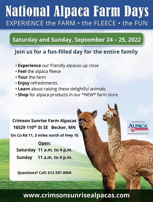 crimson sunrise farm alpacas