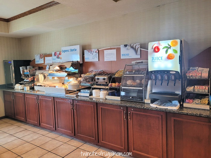 holiday inn abilene breakfast