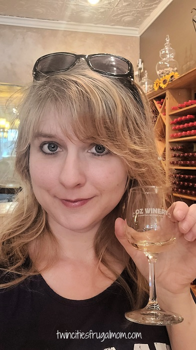 oz winery tasting glass