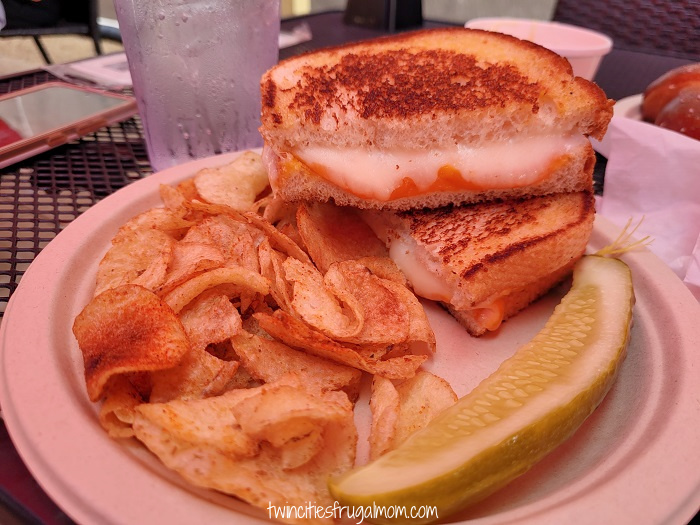 the wheel barrel grilled cheese