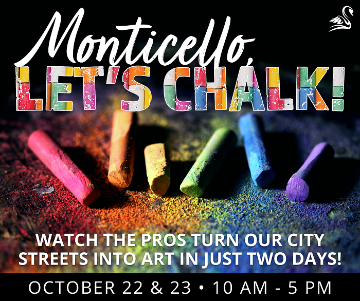 chalk art monticello 2022