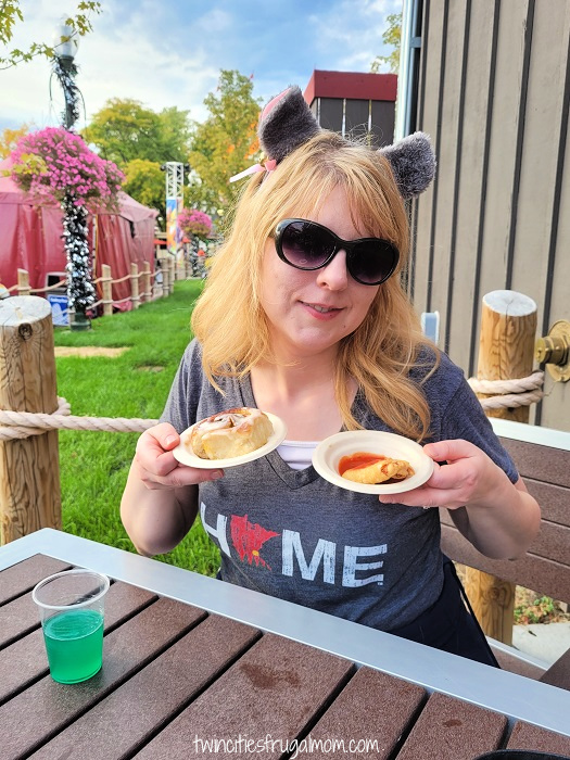 valleyfair tricks treats food samples 2022