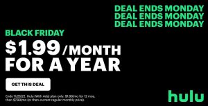 hulu black friday